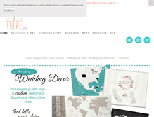 Tablet Screenshot of hereandthereshop.com